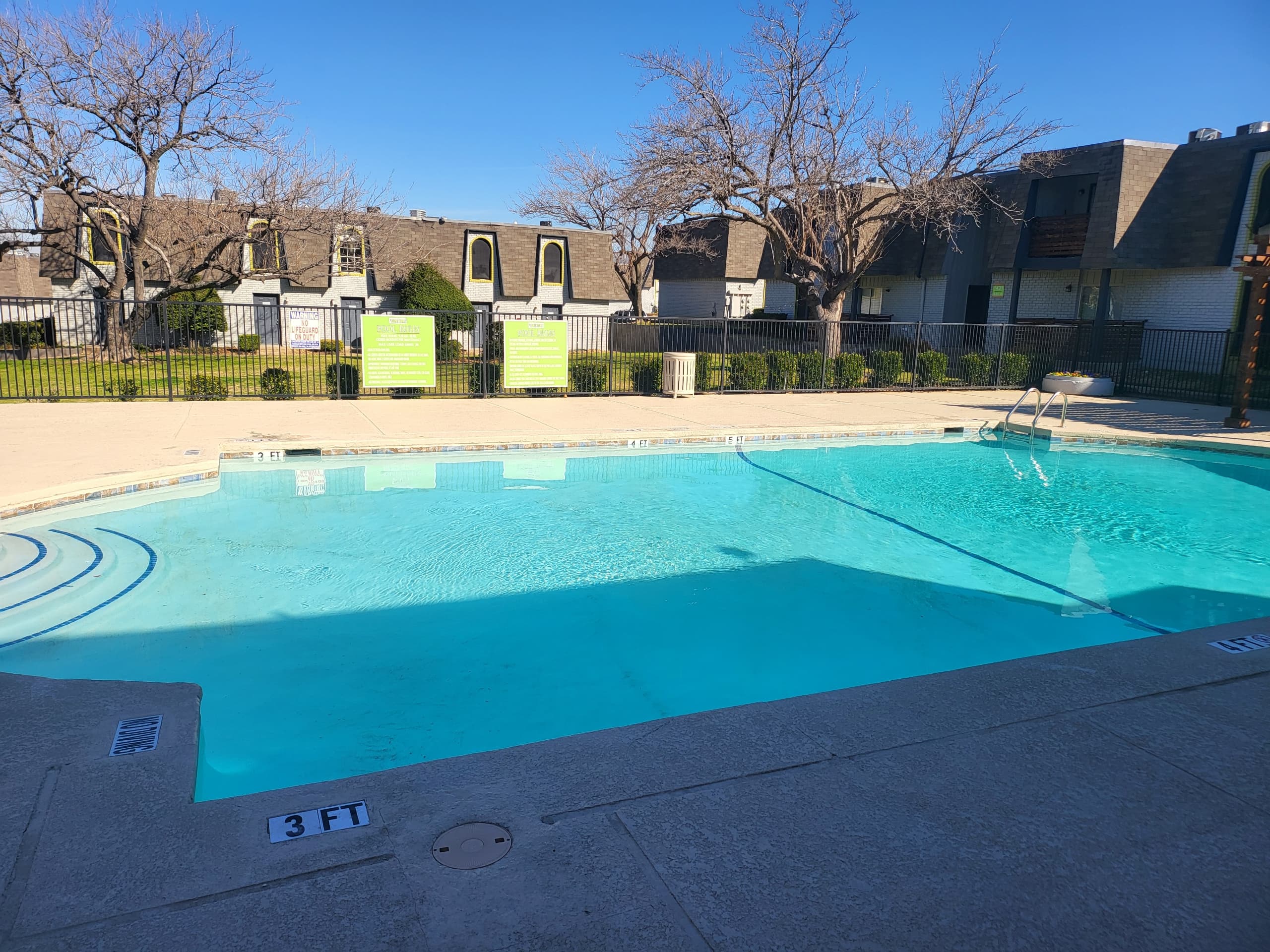 Pool service contact hero